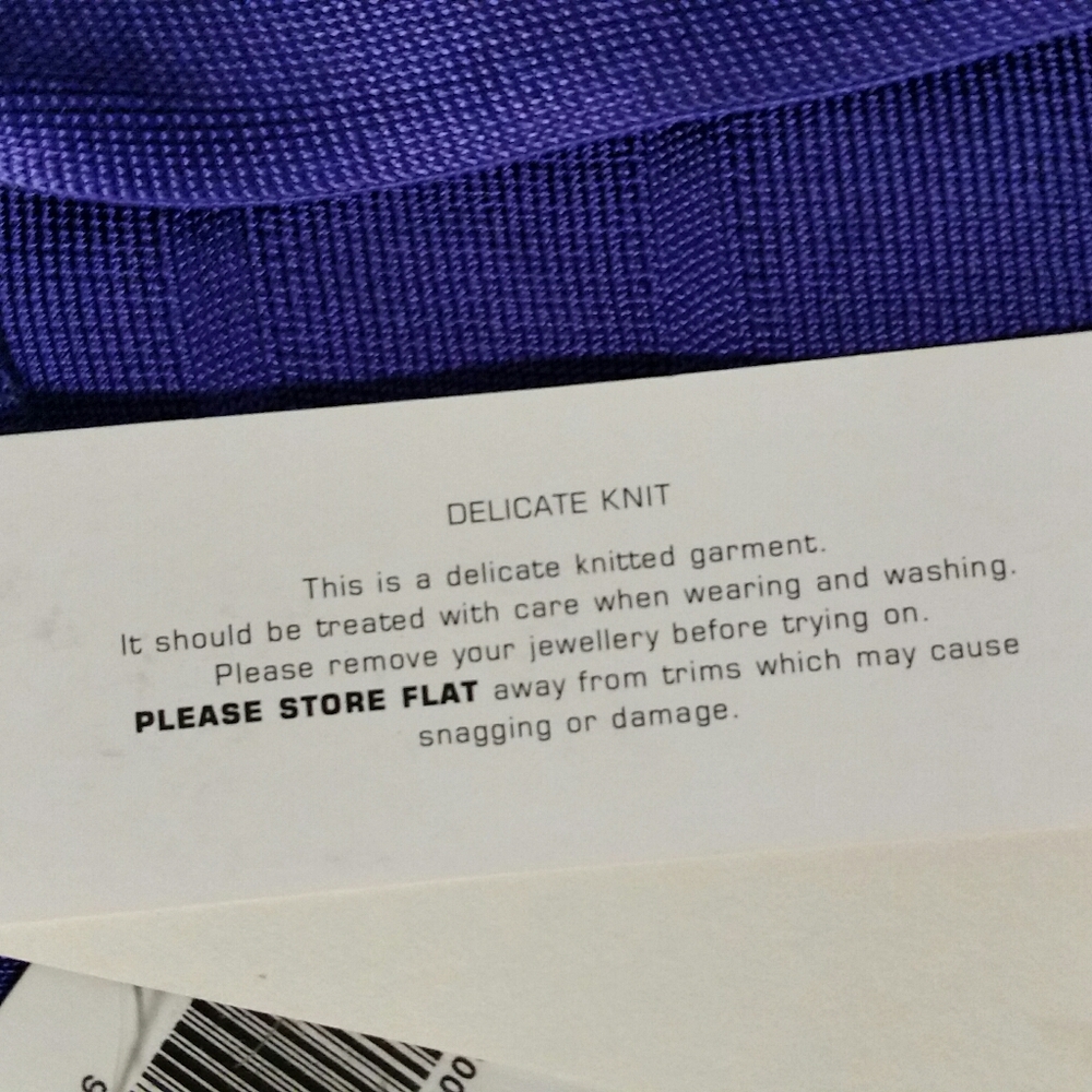 French Connection,dress New w/Tag Purple sz 0 - Picture 10 of 13